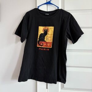 Tournee Du Chat Black Cat T-Shirt